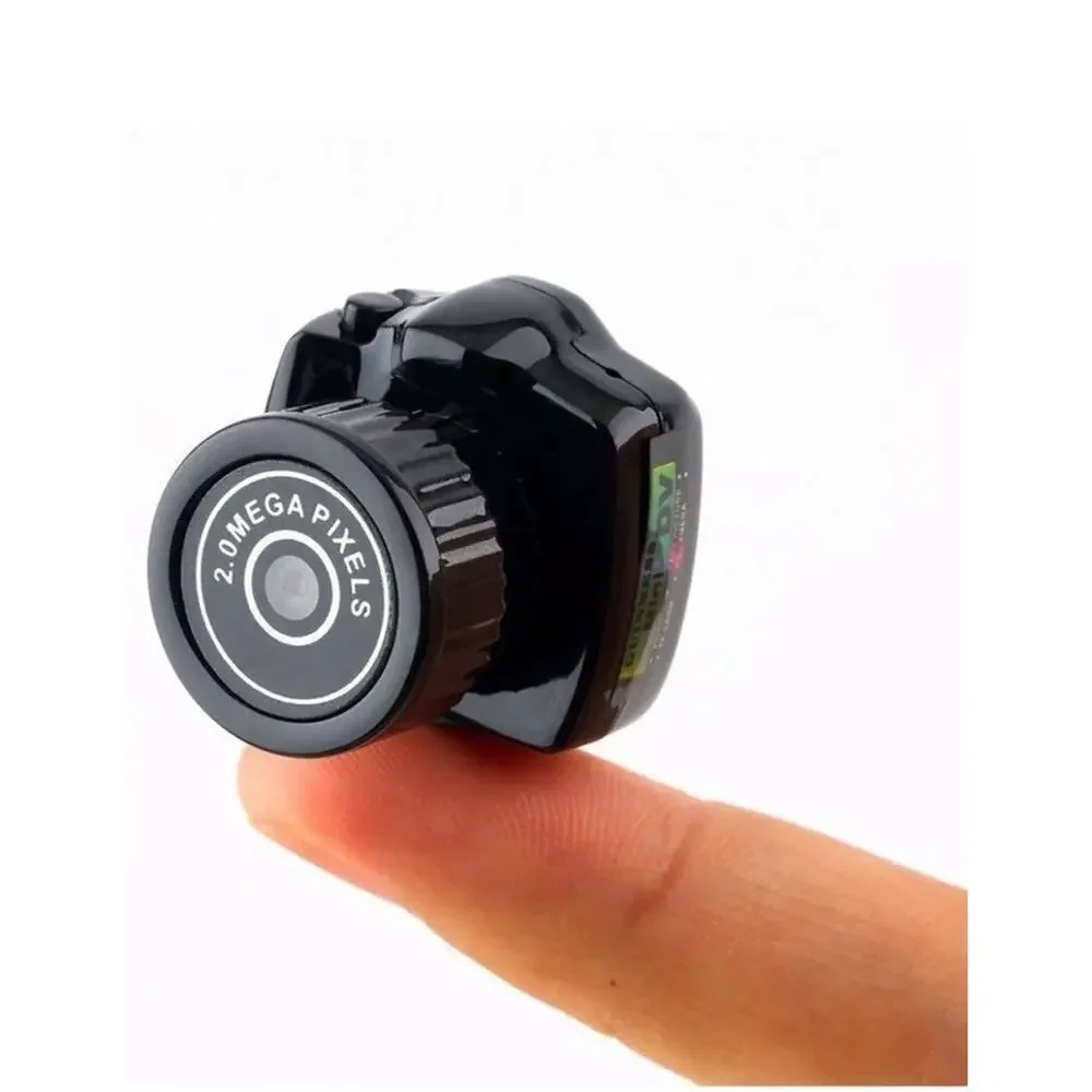 THE WORLDS SMALLEST CAMERA, VIDEO, AUDIO, PHOTOS, LOOP RECORDING, W/32GB STORAGE